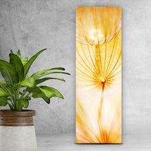 Lade das Bild in den Galerie-Viewer, Leinwandbild Pusteblume im Sonnenlicht Panorama Hoch