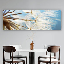Lade das Bild in den Galerie-Viewer, Acrylglasbild Pusteblume im Sonnenschein Panorama