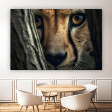 Lade das Bild in den Galerie-Viewer, Poster Raubkatze auf der Lauer Querformat