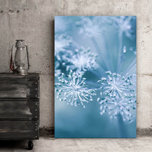 Lade das Bild in den Galerie-Viewer, Acrylglasbild Raureif am Morgen Hochformat