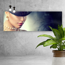 Lade das Bild in den Galerie-Viewer, Poster Retro Frauen Porträt Panorama