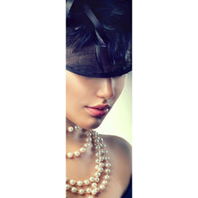 Lade das Bild in den Galerie-Viewer, Leinwandbild Retro Frauen Porträt Panorama Hoch