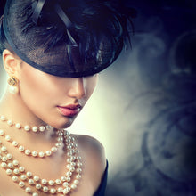 Lade das Bild in den Galerie-Viewer, Poster Retro Frauen Porträt Quadrat