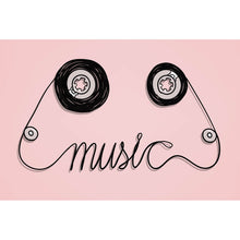 Lade das Bild in den Galerie-Viewer, Poster Retro Music Querformat