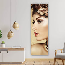 Lade das Bild in den Galerie-Viewer, Poster Retro Portrait einer schönen Frau Panorama Hoch