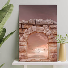 Lade das Bild in den Galerie-Viewer, Poster Ruine der alten Tempel Türkei Hochformat