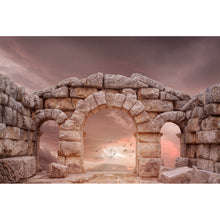 Lade das Bild in den Galerie-Viewer, Spannrahmenbild Ruine der alten Tempel Türkei Querformat