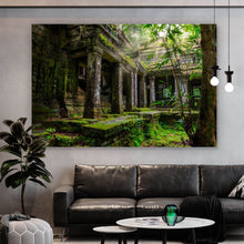 Lade das Bild in den Galerie-Viewer, Poster Ruinen in Kambodscha Querformat