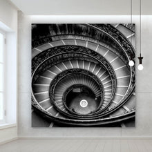 Lade das Bild in den Galerie-Viewer, Poster Rustikale Treppe Quadrat