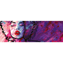 Lade das Bild in den Galerie-Viewer, Acrylglasbild Sängerin Abstrakt No.2 Panorama