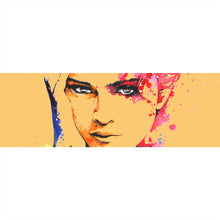 Lade das Bild in den Galerie-Viewer, Poster Sängerin im Aquarell Stil Panorama