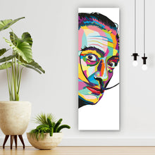 Lade das Bild in den Galerie-Viewer, Acrylglasbild Salvador Dali Abstrakt Art Panorama Hoch