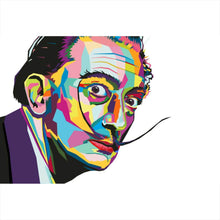 Lade das Bild in den Galerie-Viewer, Leinwandbild Salvador Dali Abstrakt Art Querformat