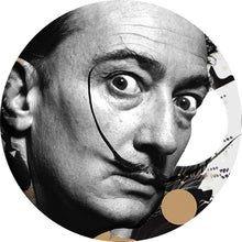 Lade das Bild in den Galerie-Viewer, Aluminiumbild gebürstet Salvador Dali Modern Art Kreis