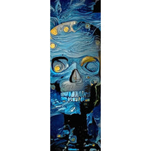 Lade das Bild in den Galerie-Viewer, Acrylglasbild Schädel in Van Gogh Stil Panorama Hoch