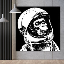 Lade das Bild in den Galerie-Viewer, Poster Affe im Weltraum Quadrat
