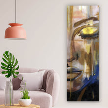 Lade das Bild in den Galerie-Viewer, Poster Schlafende Frau Zeichenstil Abstrakt Panorama Hoch