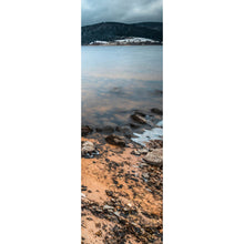 Lade das Bild in den Galerie-Viewer, Spannrahmenbild Schluchsee im Winter Panorama Hoch
