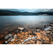 Lade das Bild in den Galerie-Viewer, Leinwandbild Schluchsee im Winter Querformat