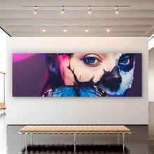 Lade das Bild in den Galerie-Viewer, Poster La Catrina mit Schmetterlingen Panorama