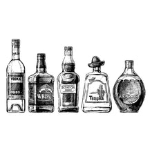 Lade das Bild in den Galerie-Viewer, Leinwandbild Schnaps und Whiskey Querformat