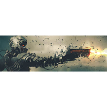 Lade das Bild in den Galerie-Viewer, Poster Sci-Fi Spielcharakter Panorama
