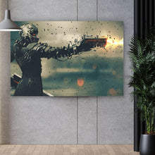Lade das Bild in den Galerie-Viewer, Leinwandbild Sci-Fi Spielcharakter Querformat