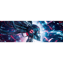 Lade das Bild in den Galerie-Viewer, Acrylglasbild Science Fiction Skelett Panorama