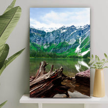Lade das Bild in den Galerie-Viewer, Aluminiumbild See im National Park Hochformat