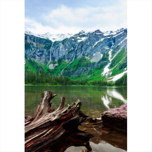Lade das Bild in den Galerie-Viewer, Acrylglasbild See im National Park Hochformat