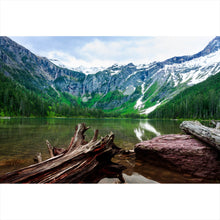 Lade das Bild in den Galerie-Viewer, Spannrahmenbild See im National Park Querformat
