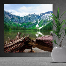 Lade das Bild in den Galerie-Viewer, Poster See im National Park Quadrat