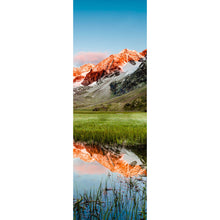 Lade das Bild in den Galerie-Viewer, Aluminiumbild See in den Alpen Österreich Panorama Hoch