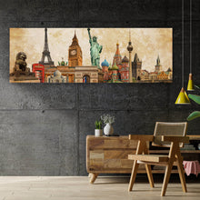 Lade das Bild in den Galerie-Viewer, Poster Sehenswürdigkeiten Panorama