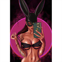 Lade das Bild in den Galerie-Viewer, Poster Selfie Girl Digital Art Hochformat