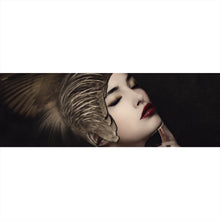 Lade das Bild in den Galerie-Viewer, Aluminiumbild gebürstet Sexy Angel Panorama