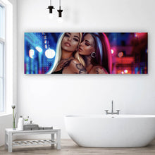 Lade das Bild in den Galerie-Viewer, Poster Sexy City Girls Panorama