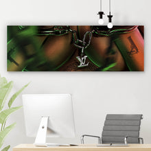 Lade das Bild in den Galerie-Viewer, Poster Sexy Girl in Handschellen Panorama