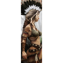 Lade das Bild in den Galerie-Viewer, Poster Sexy Indianerin Panorama Hoch