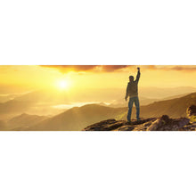 Lade das Bild in den Galerie-Viewer, Poster Sieger auf dem Berggipfel Panorama