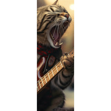 Lade das Bild in den Galerie-Viewer, Poster Singende Katzen mit Gitarre Panorama Hoch