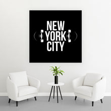 Lade das Bild in den Galerie-Viewer, Poster Skateboard New York City Quadrat