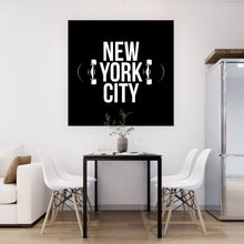 Lade das Bild in den Galerie-Viewer, Poster Skateboard New York City Quadrat