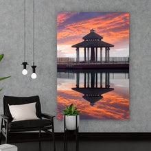 Lade das Bild in den Galerie-Viewer, Poster Sonnenaufgang in Taiwan Hochformat