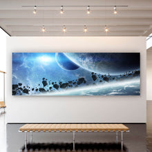 Lade das Bild in den Galerie-Viewer, Poster Sonnensystem Panorama