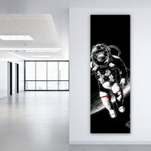 Lade das Bild in den Galerie-Viewer, Leinwandbild Space Monkey Panorama Hoch