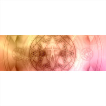 Lade das Bild in den Galerie-Viewer, Leinwandbild Spirituelles Mandala Panorama