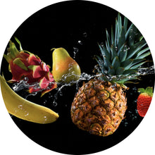 Lade das Bild in den Galerie-Viewer, Aluminiumbild Spritziges Obst Kreis