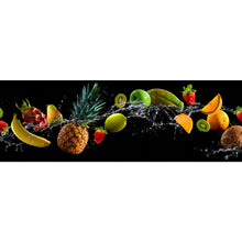 Lade das Bild in den Galerie-Viewer, Poster Spritziges Obst Panorama