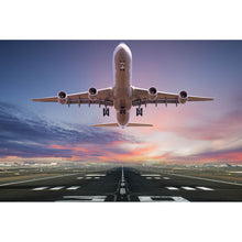 Lade das Bild in den Galerie-Viewer, Poster Startendes Flugzeug Querformat